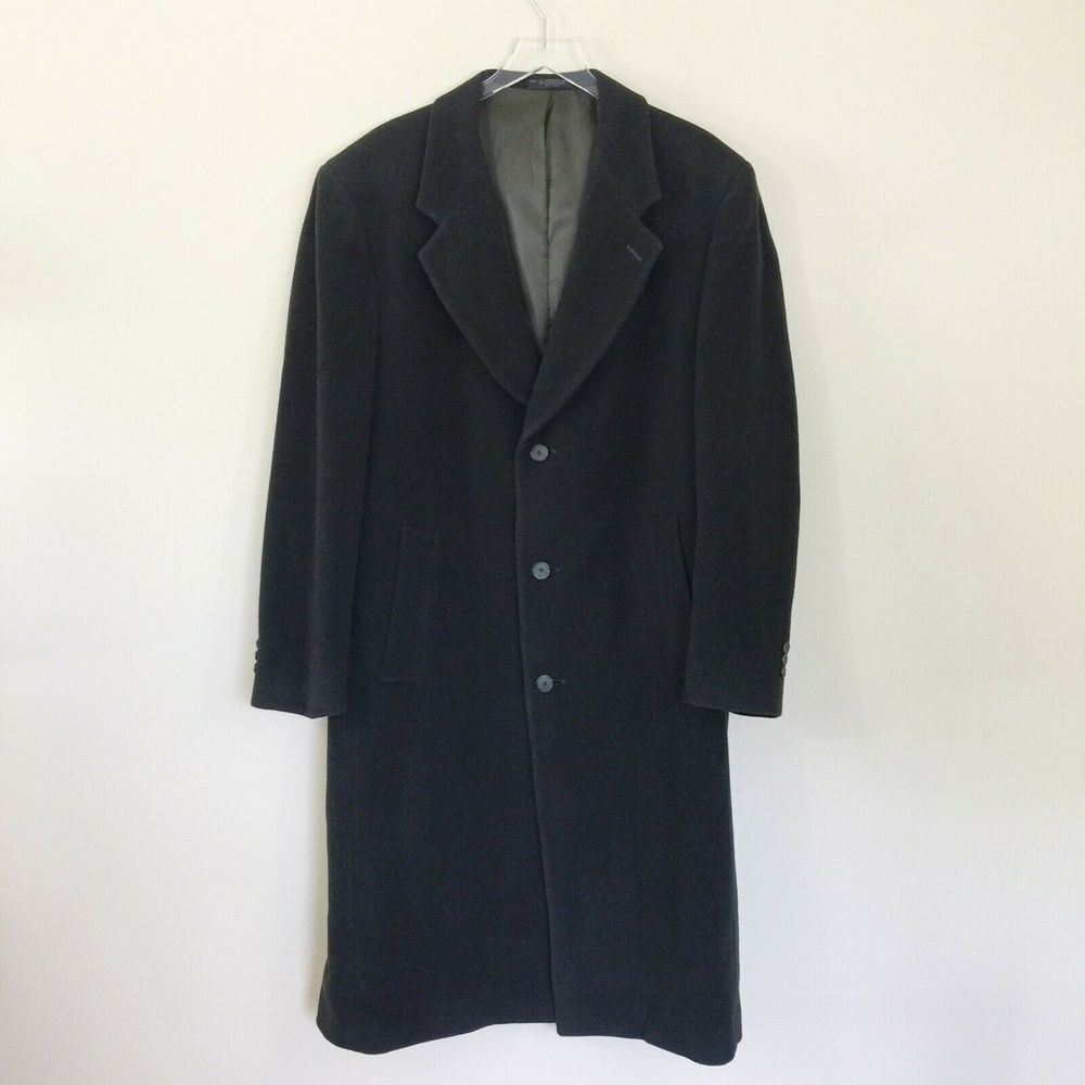 Dayton's Olive Green Merino Wool Pea Coat Size L